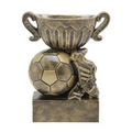Signature Series Soccer Sport Cup Resin Trophy - 4 1/2" Tall